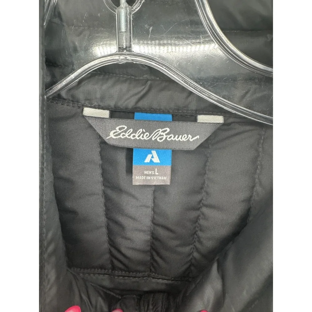 Eddie Bauer EB800 EB 800 First Ascent Quilted Puffer Vest Mens Large Goose Down